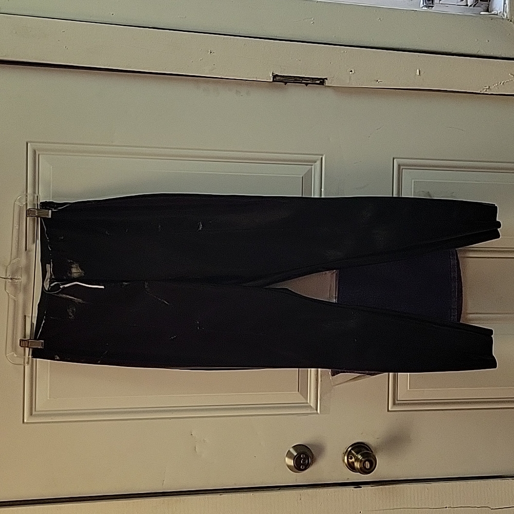 Black leather
